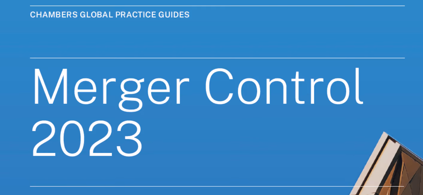 Chambers Merger Control 2023 Global Practice Guide