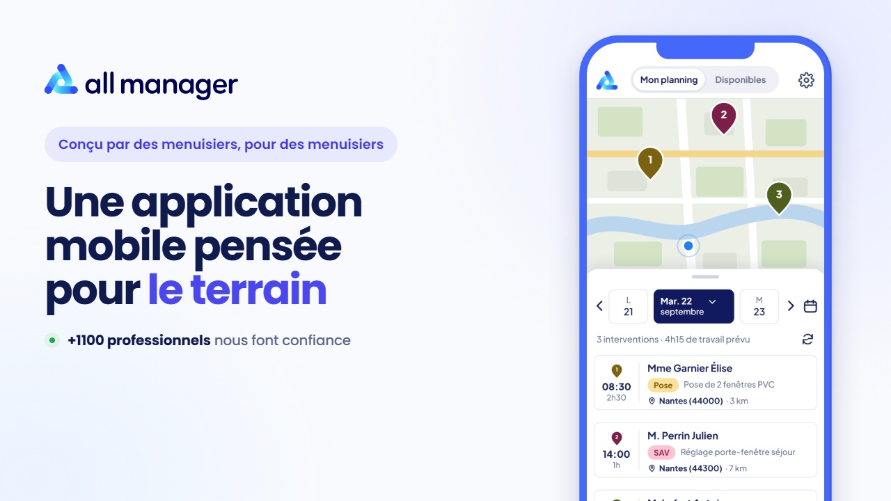 Une application mobile pensée pour le terrain