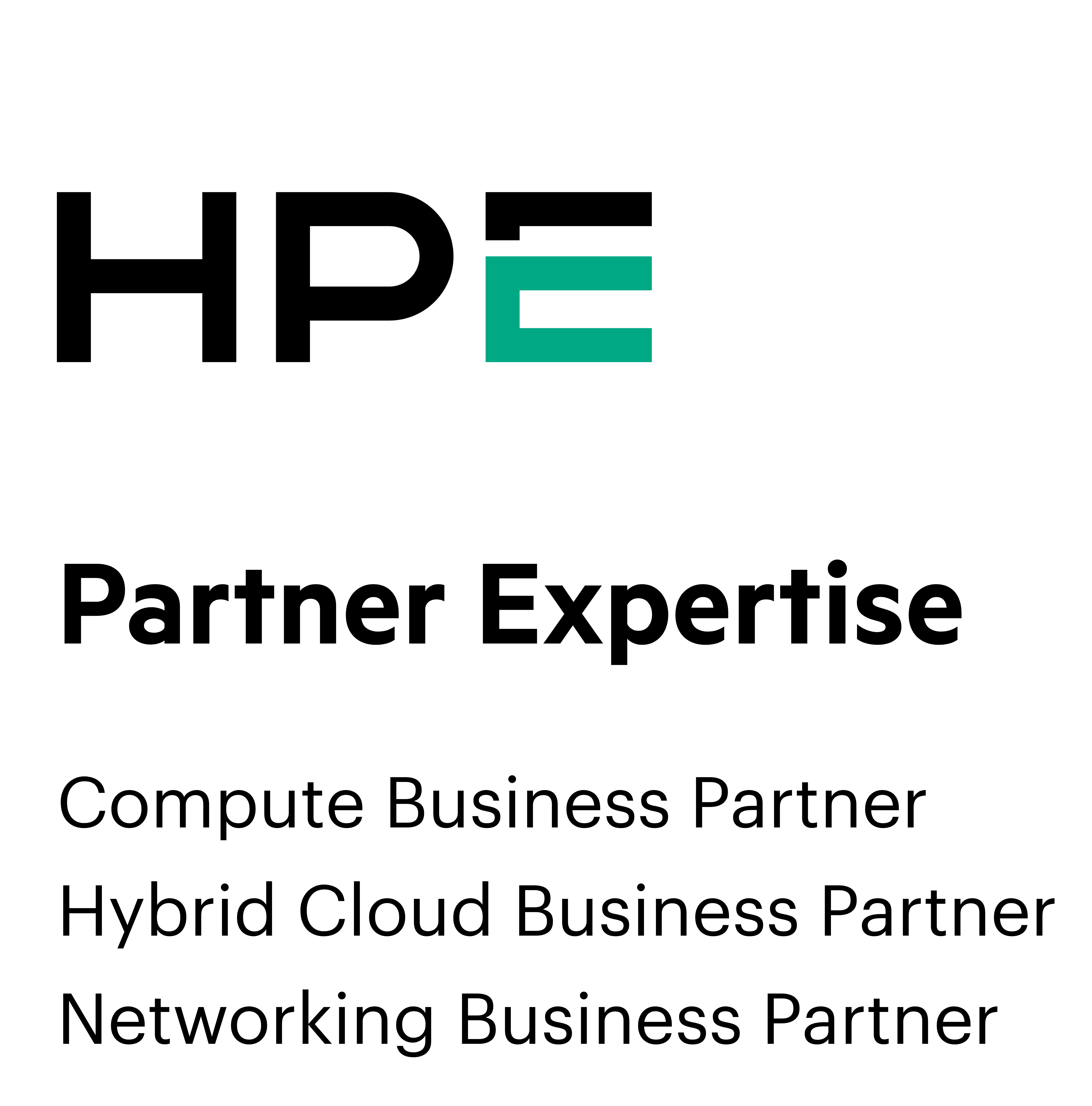 HPE Partner Expertise: Compute, Hybrid Cloud und Networking Business Partner