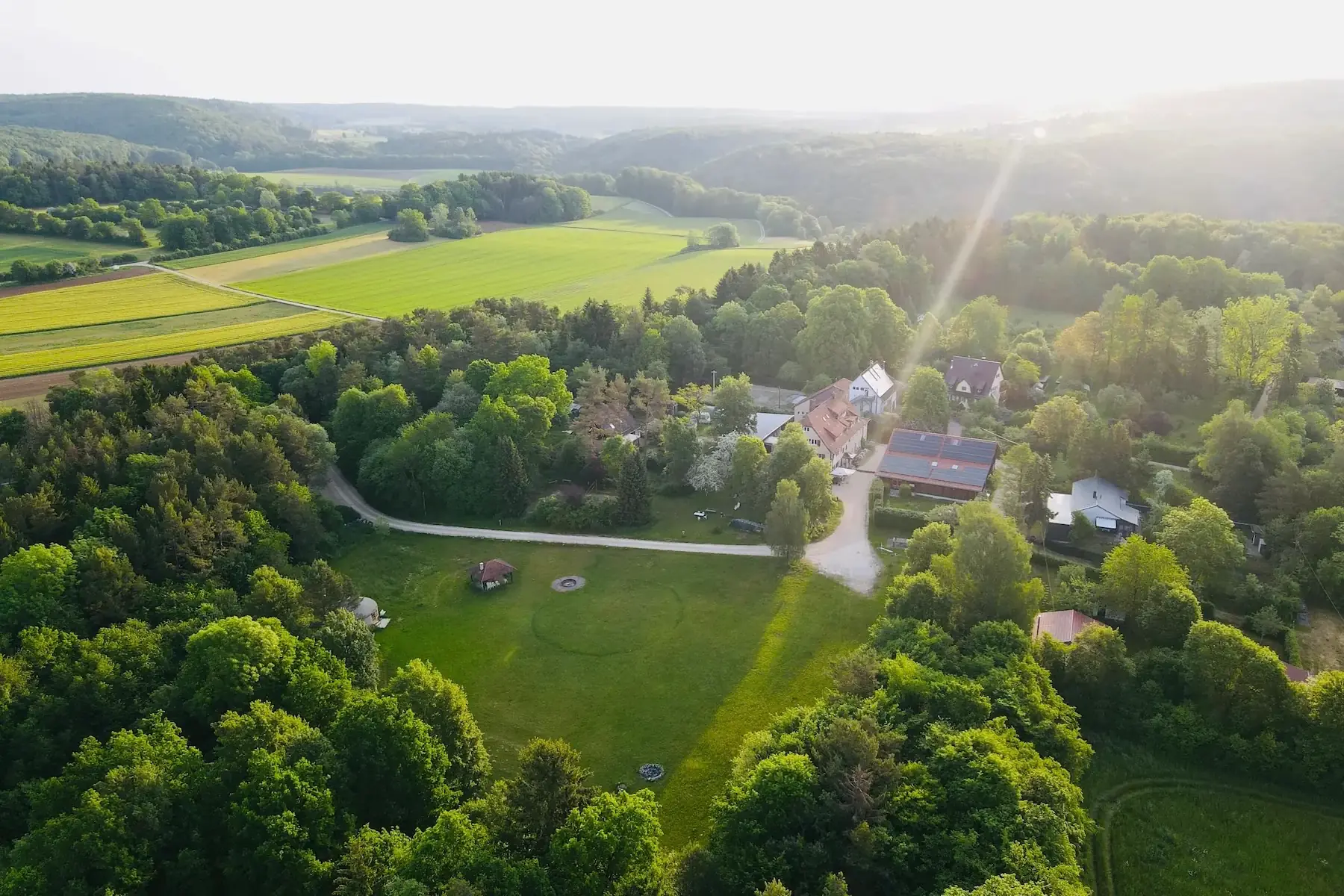 Seminarhaus in idyllischer Alleinlage auf der Schwäbischen Alb