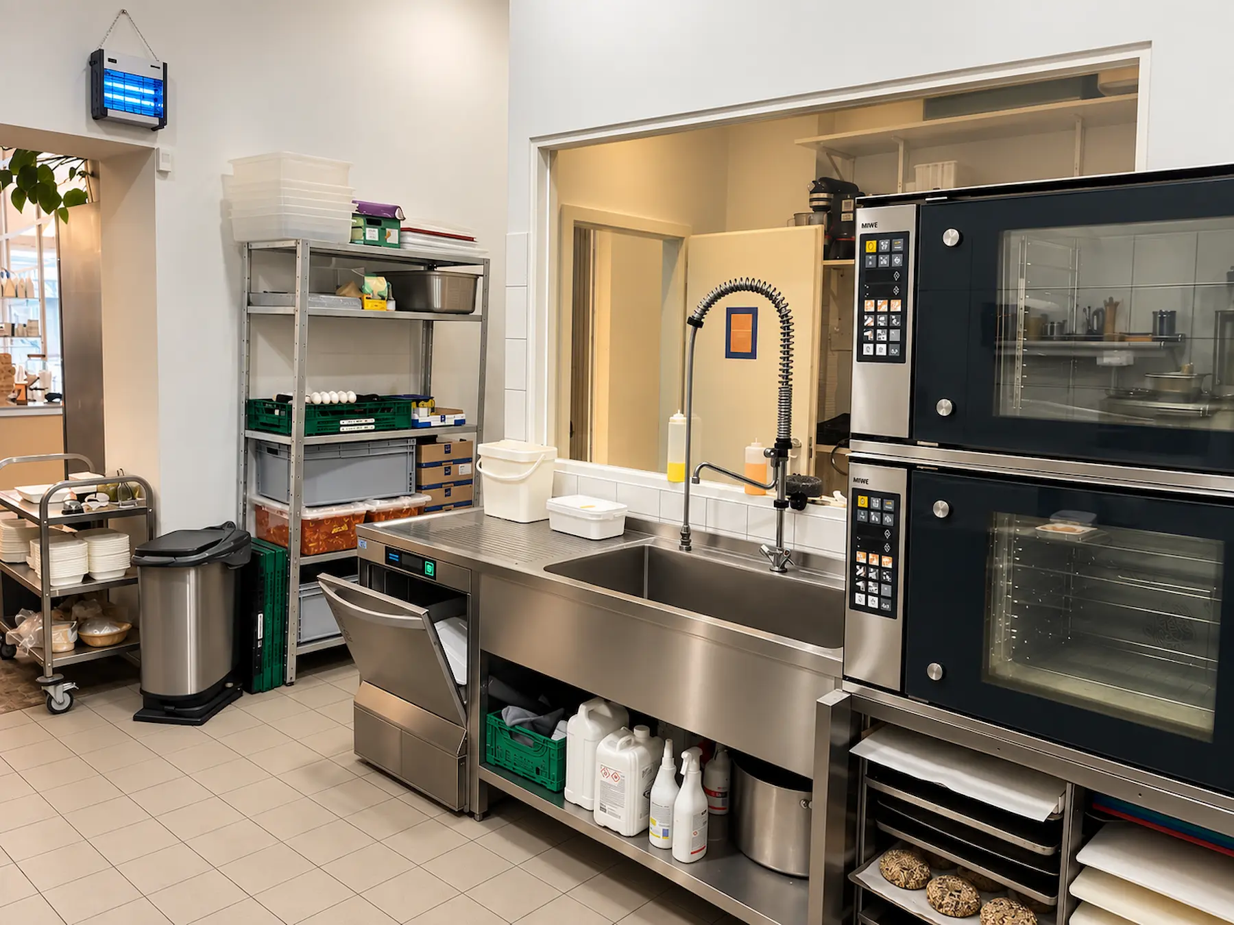 Professionelle Gastroküche für Restaurant-, Bistro-, Take-away- und Produktionskonzepte.