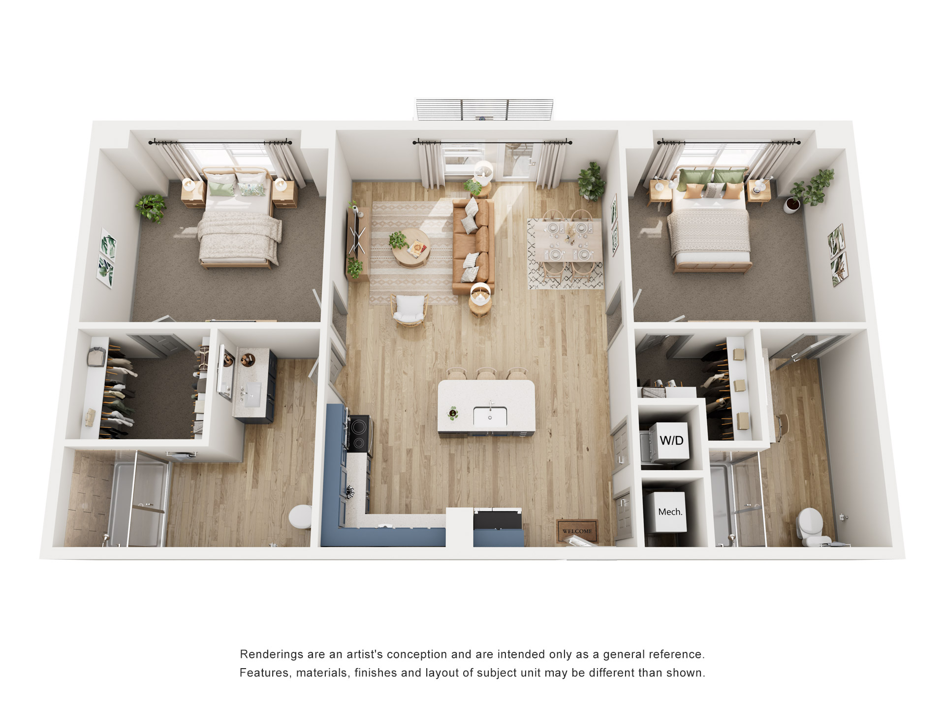 B1 Floor plan layout