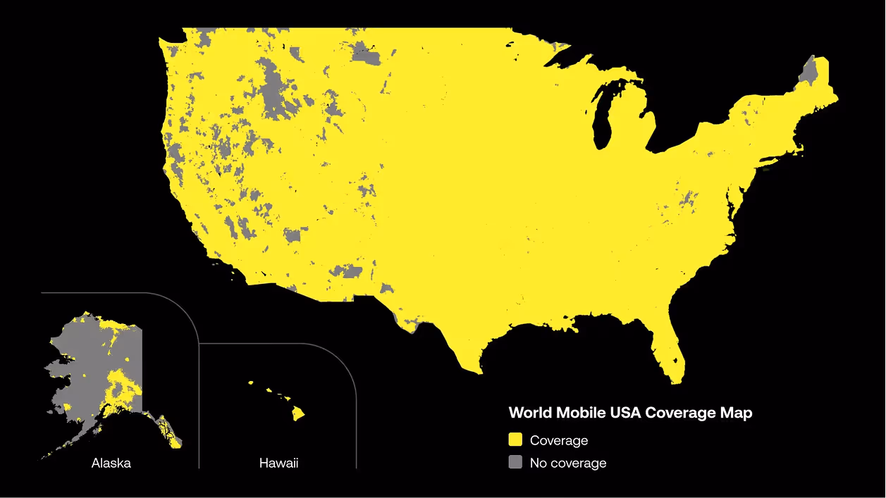 World Mobile Coverage Map