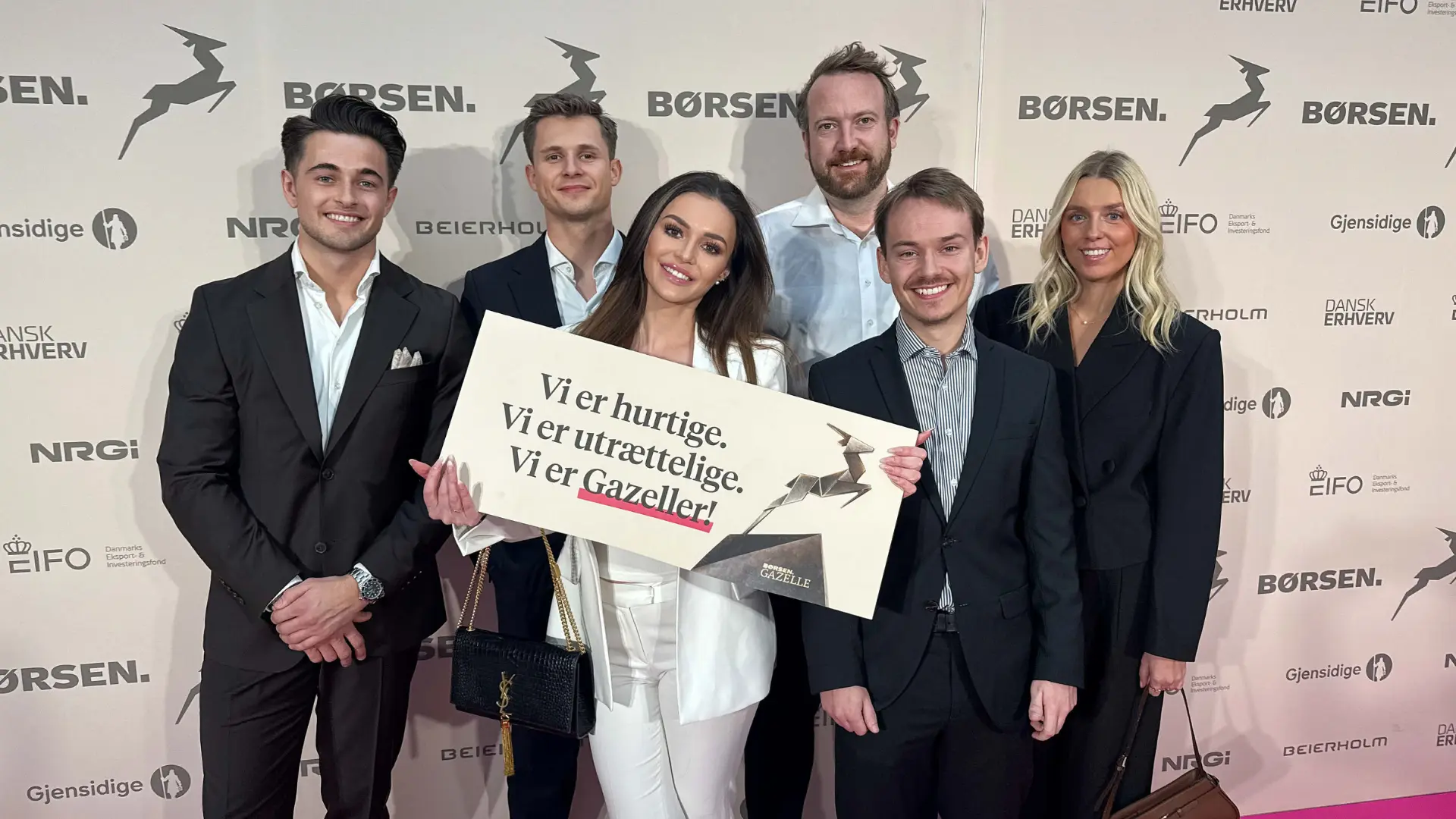 Looja-teamet til Børsen Gazelle