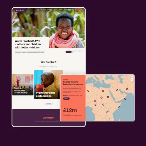 Charity web design agency