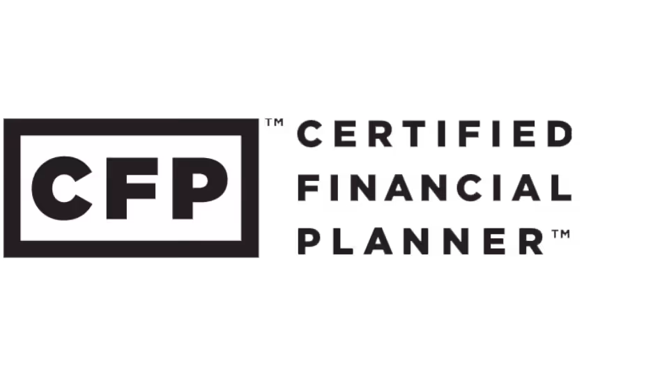CFP Certified Financial Planner text logo.