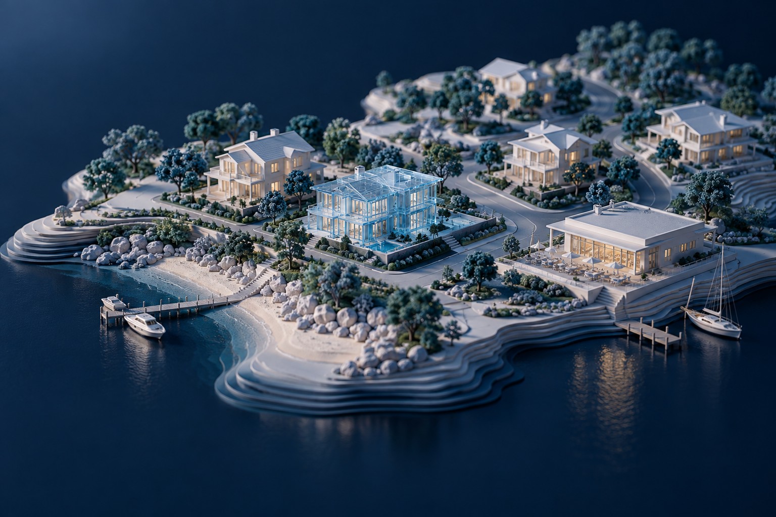 Real estate & local concept artwork
