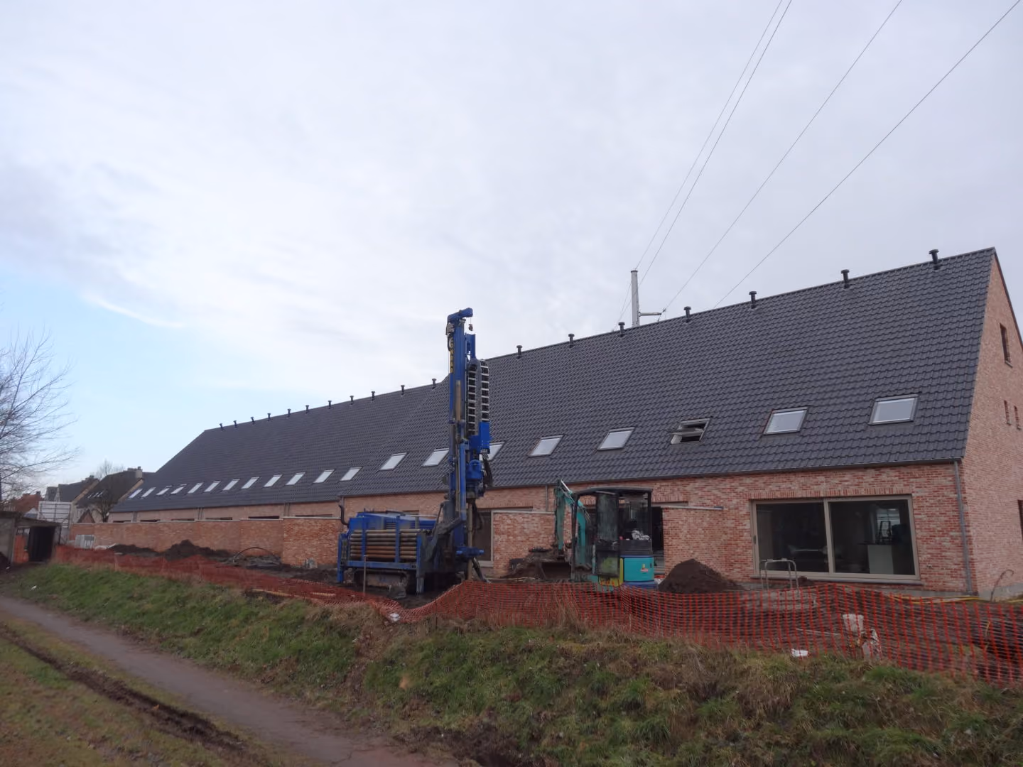 Vaillant flexoTHERM warmtepomp van 5,3 kW in een rijwoning in Beerse