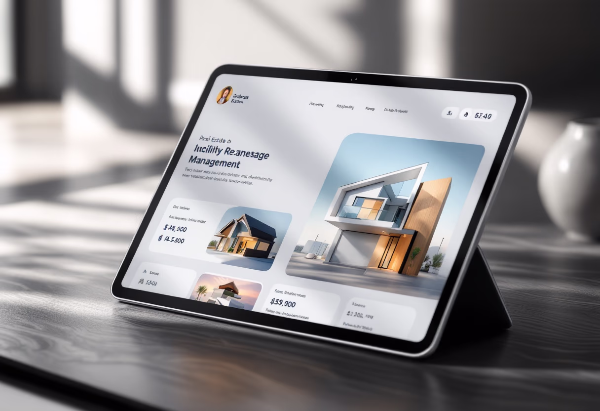 image of real estate management software interface (scenario 1)