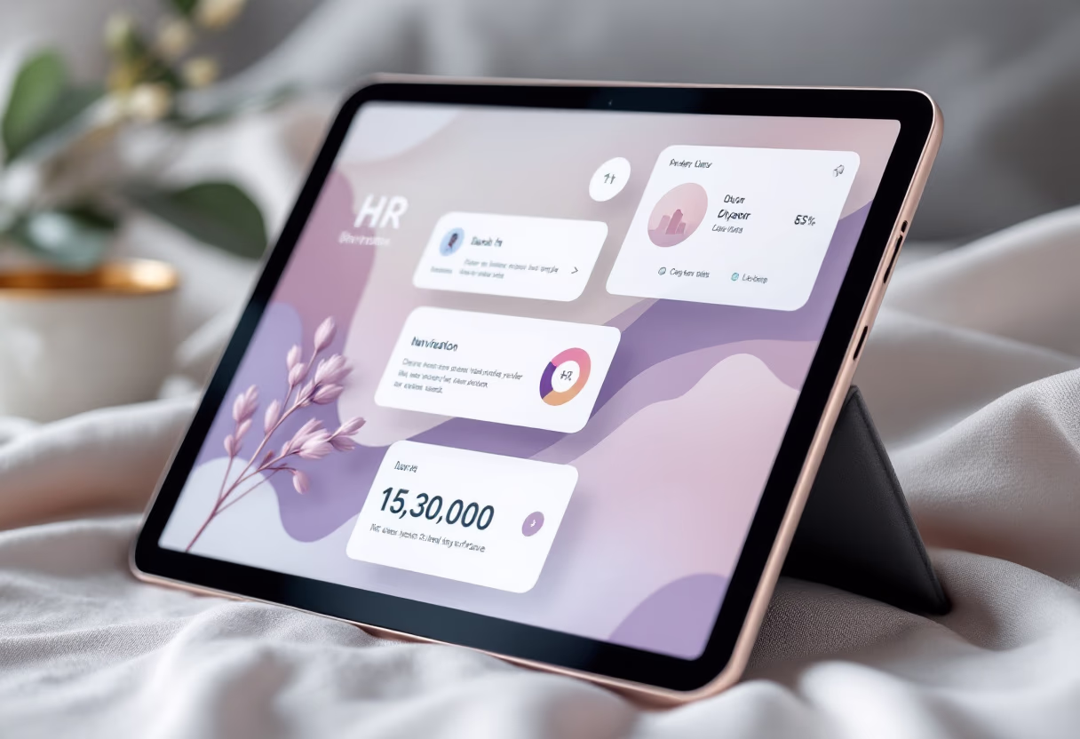 [interface] image of hr software in action (for a hr tech)