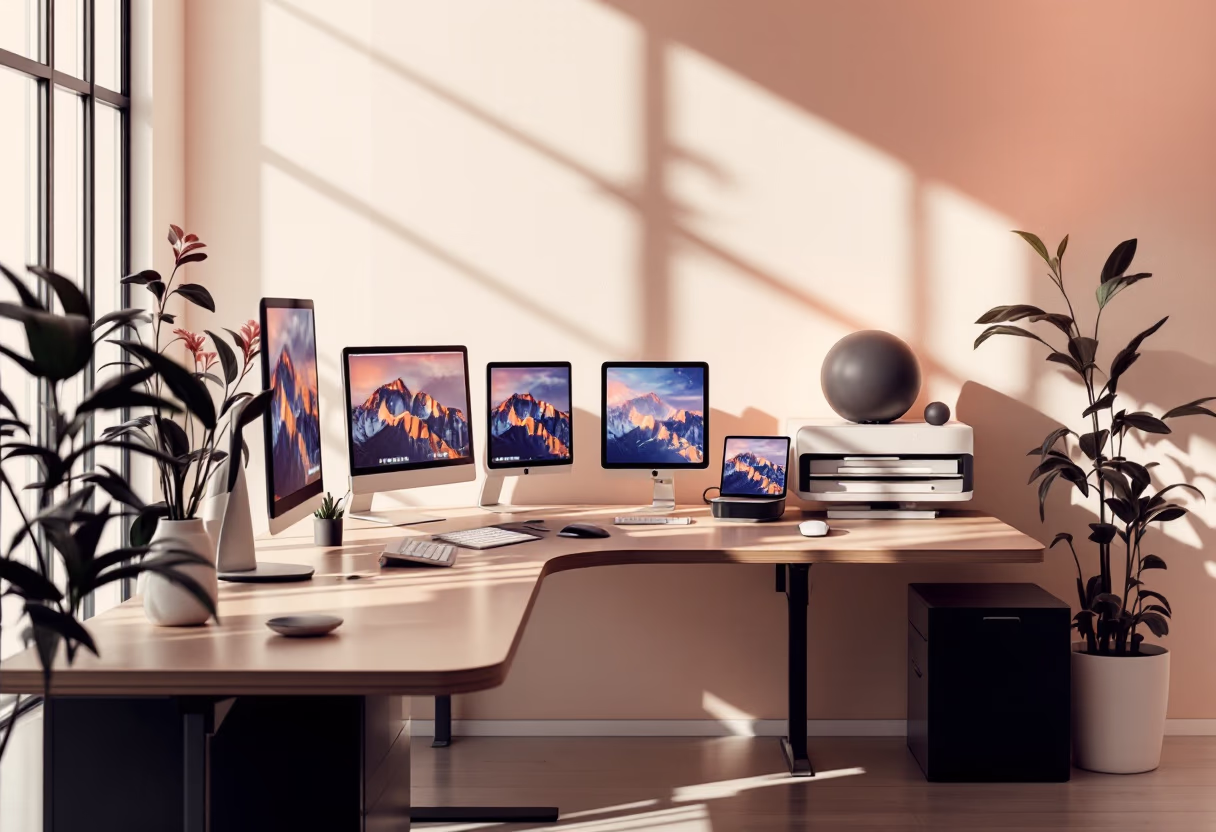 image of office space (for a game development company)