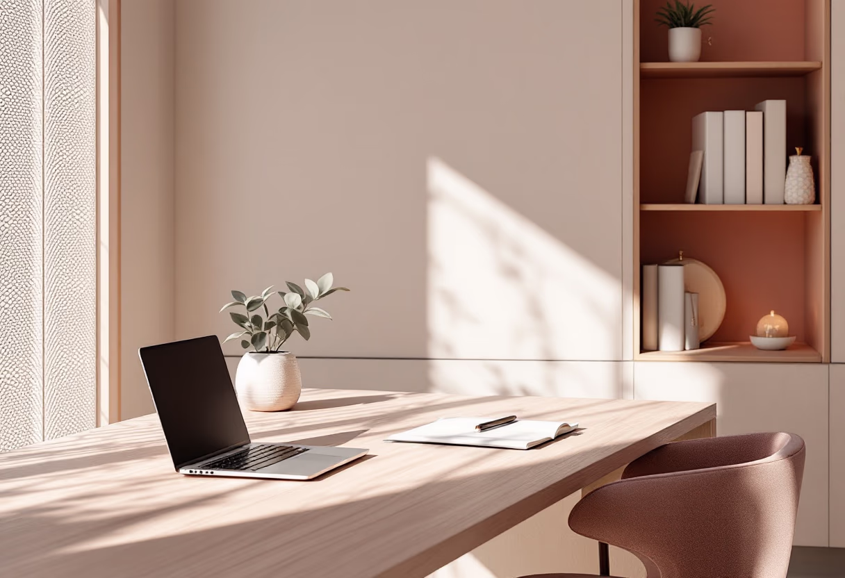 image of modern office workspace (for a legal tech)