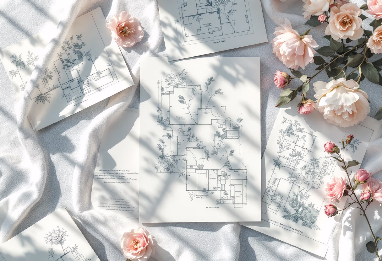image of garden blueprints