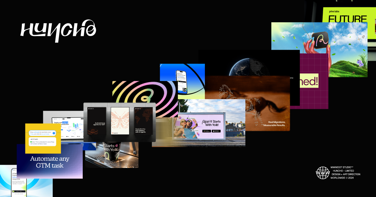 Studio Huncho — Brand & Website Design for AI Startups