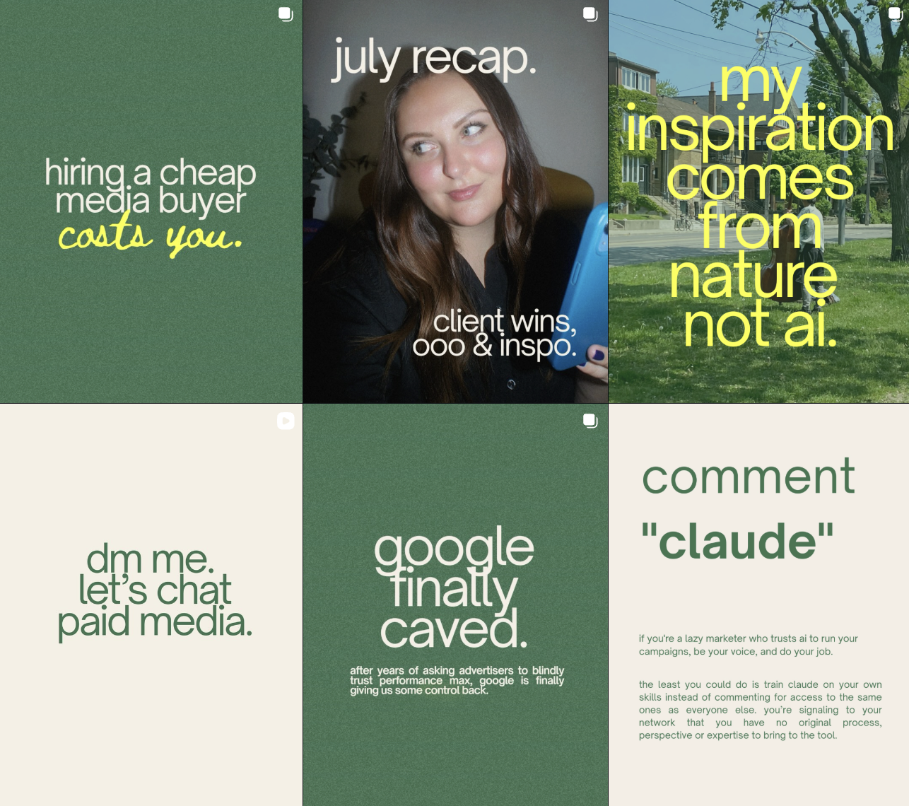 @spencerconsultingco instagram grid