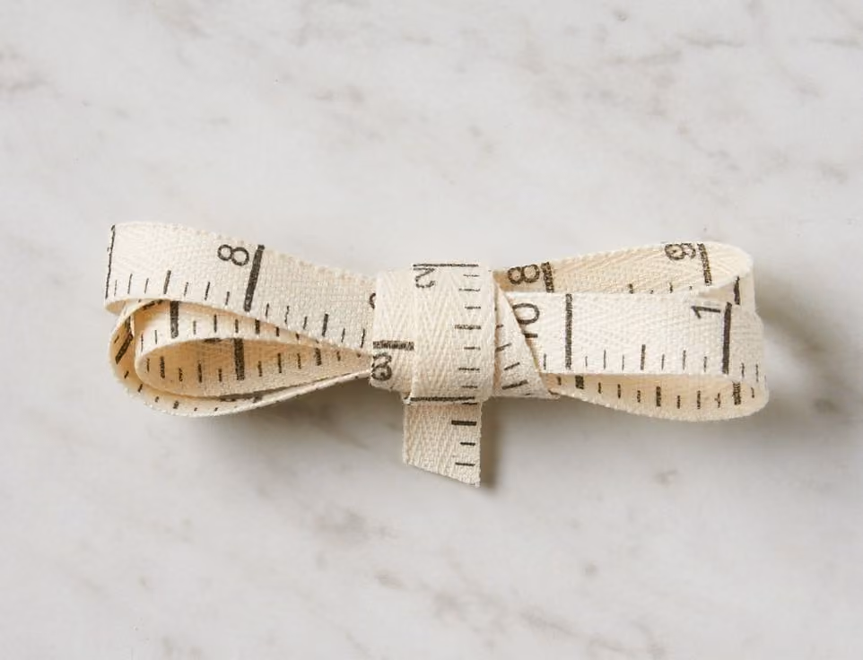 a measuring tape, for measuring paid media results