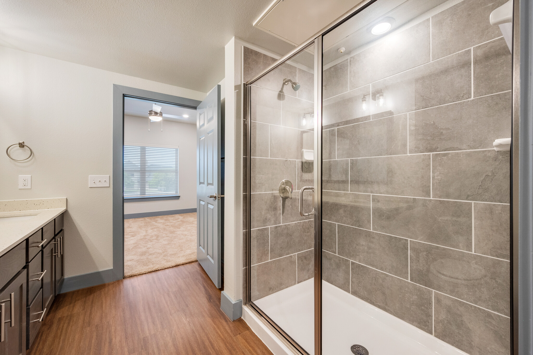 Walk in shower