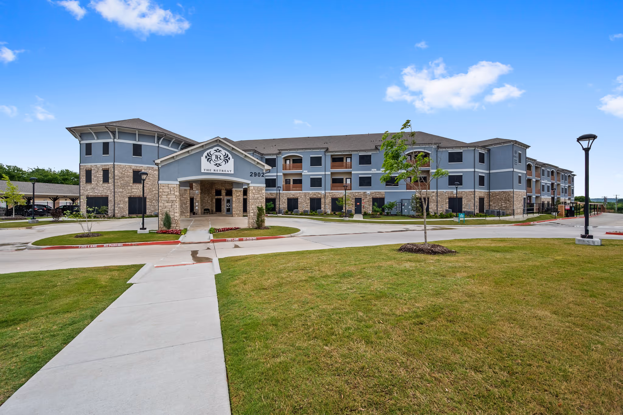 Exterior of property