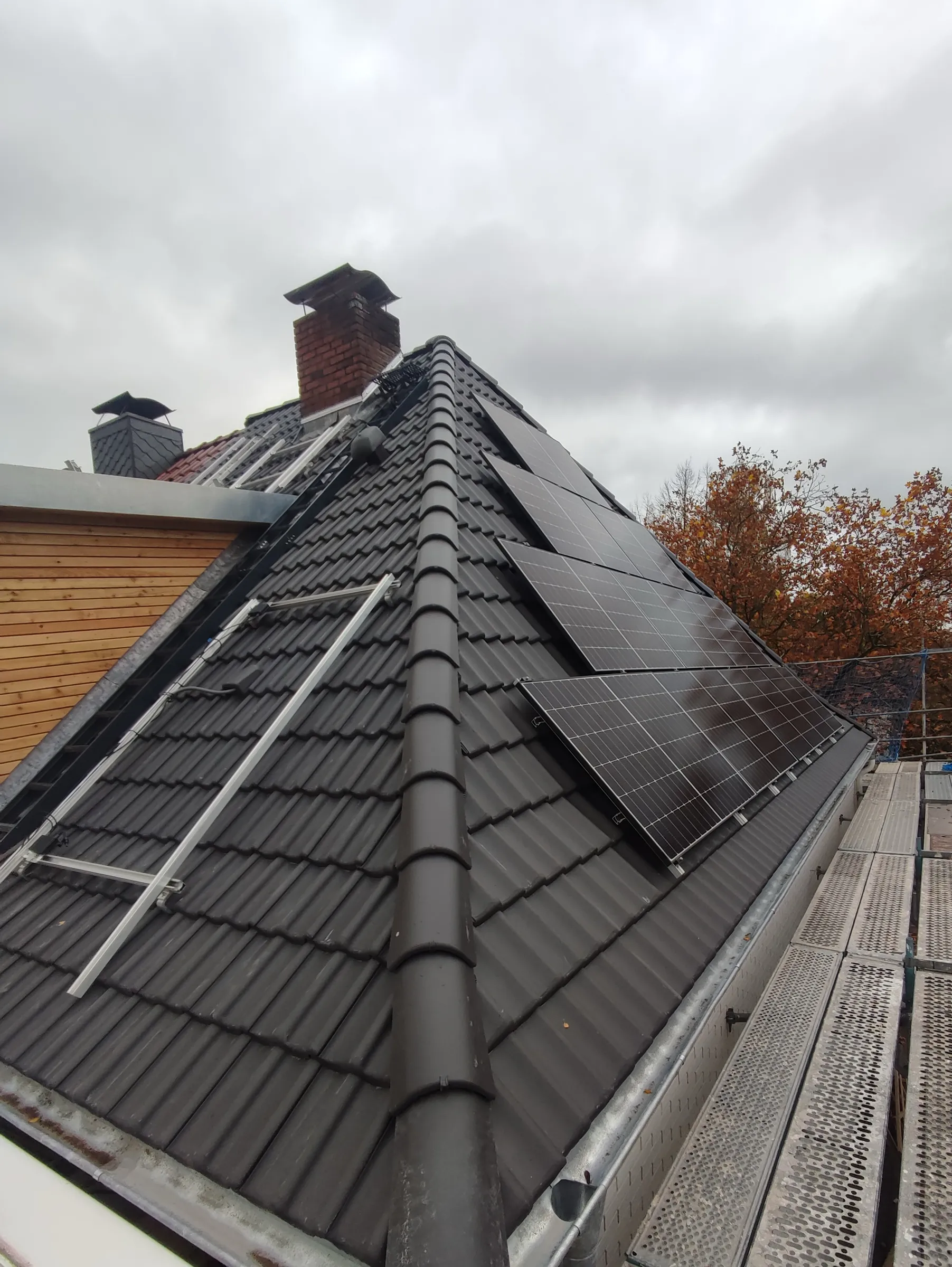 Energetische Dachsanierung in Wandsbek