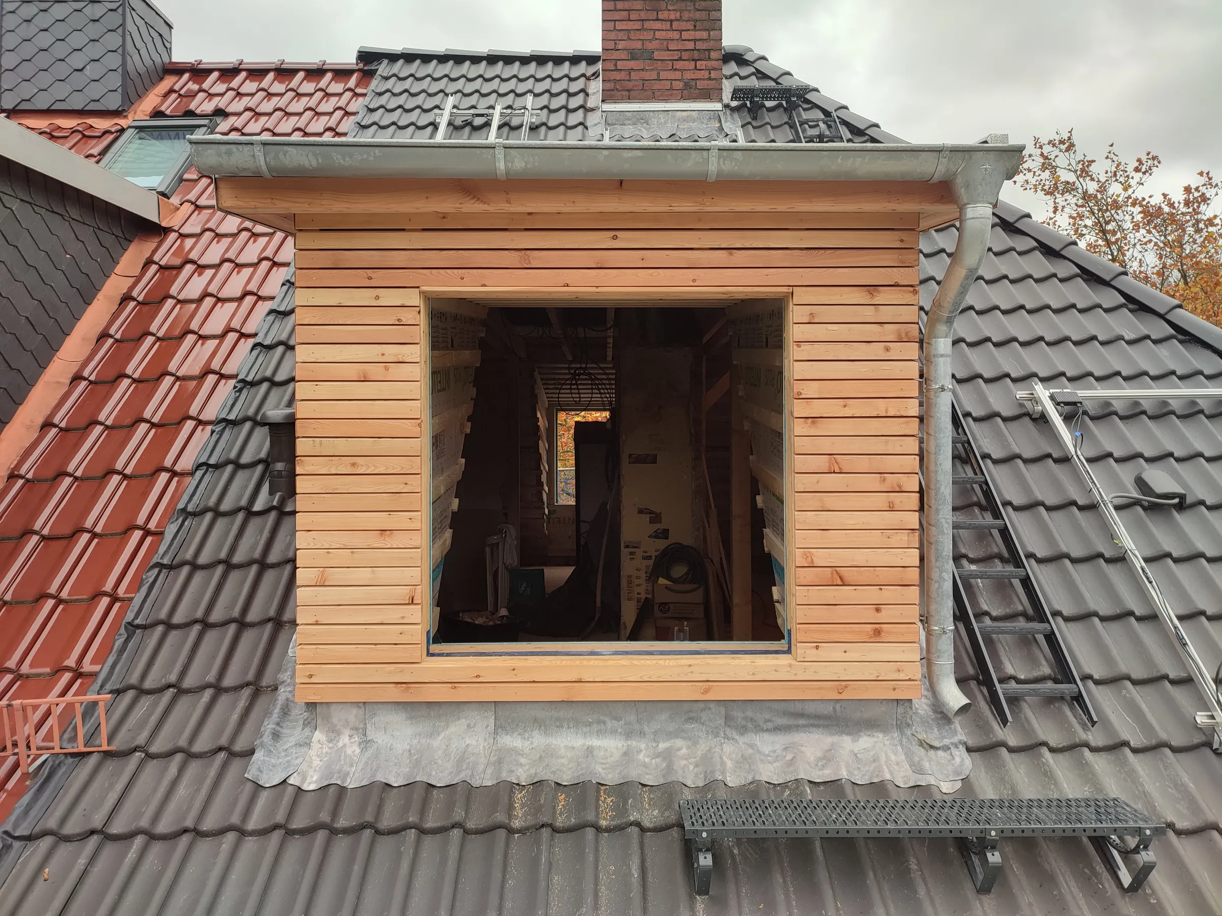 Energetische Dachsanierung in Wandsbek