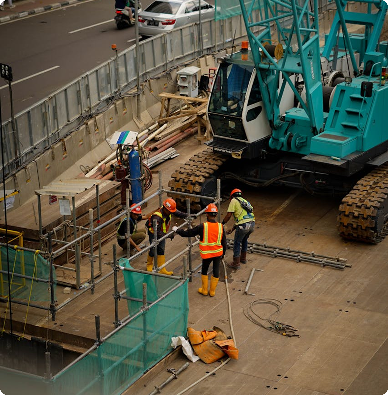 Construction project quality assurance