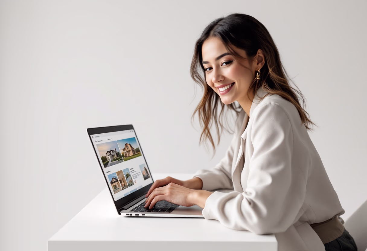 image of users browsing property listings on a laptop