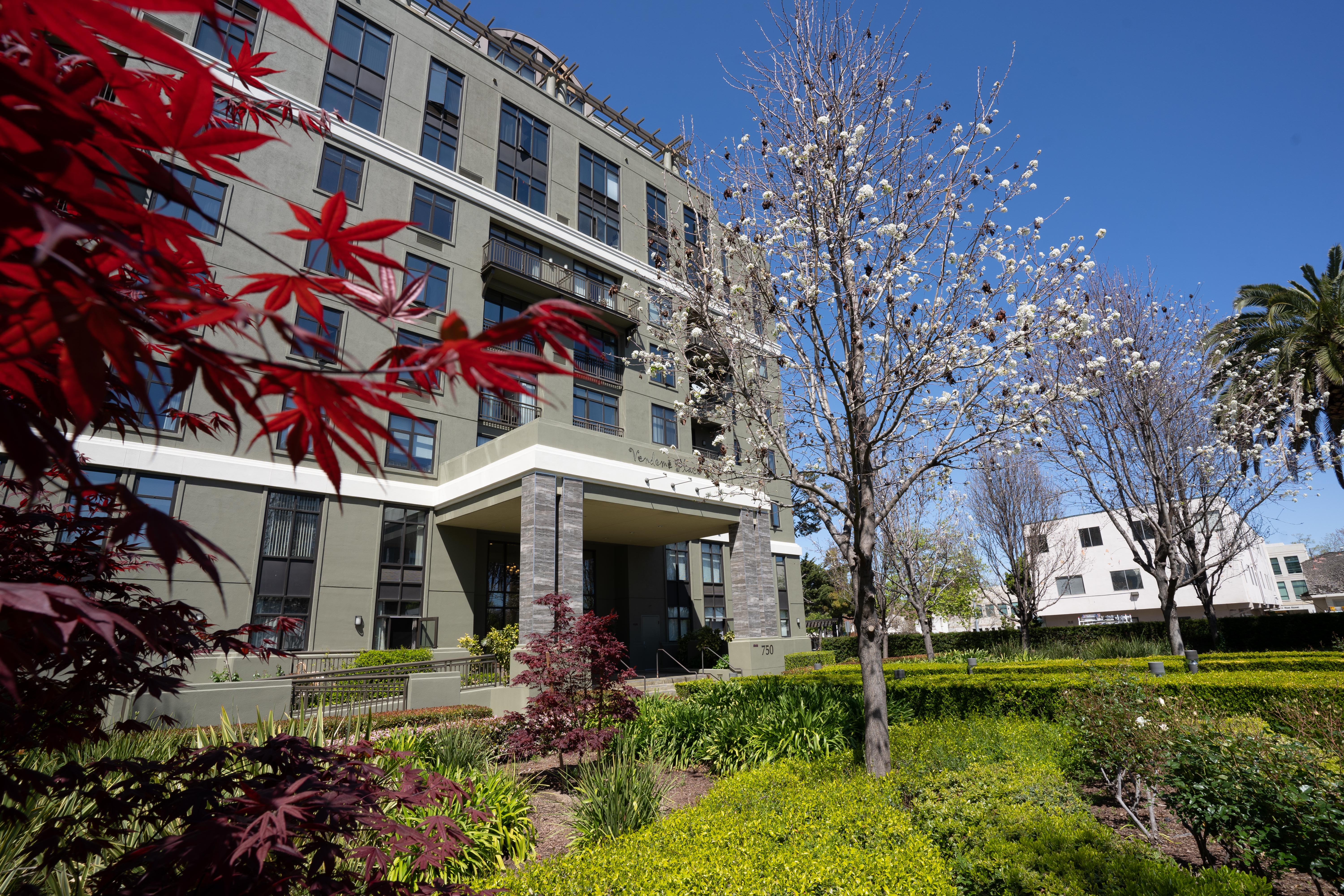 Exterior of community building