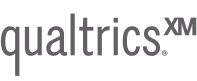 Qualtrics wordmark logo with a small superscript XM.
