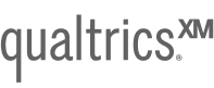 Qualtrics wordmark logo with a small superscript XM.