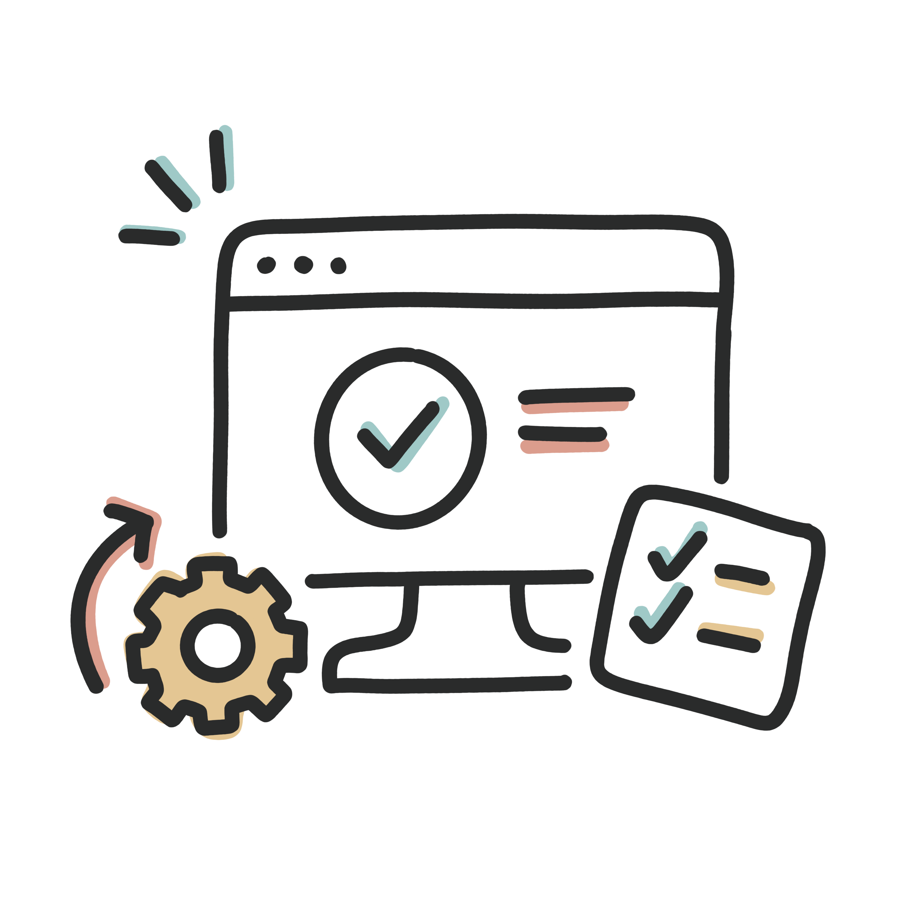 Ongoing support illustration