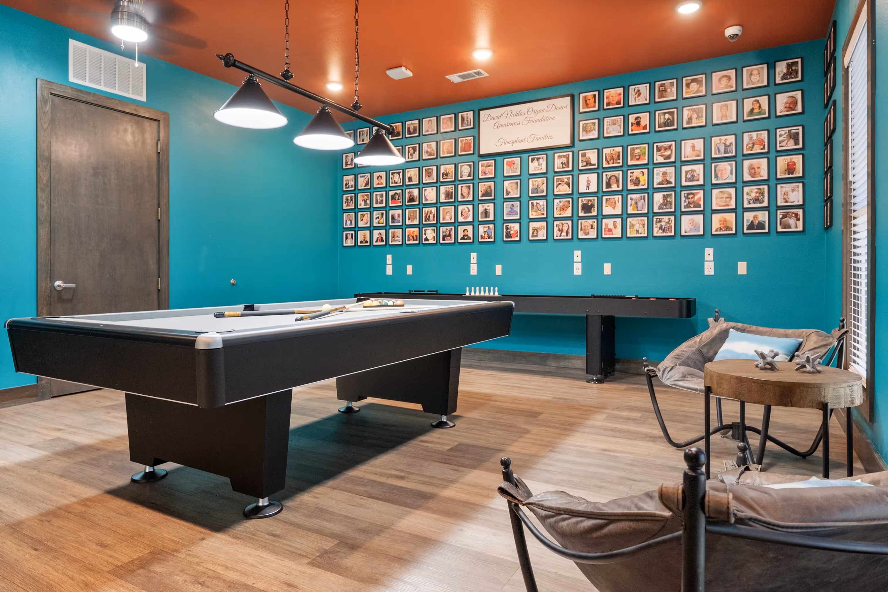 Pool game room