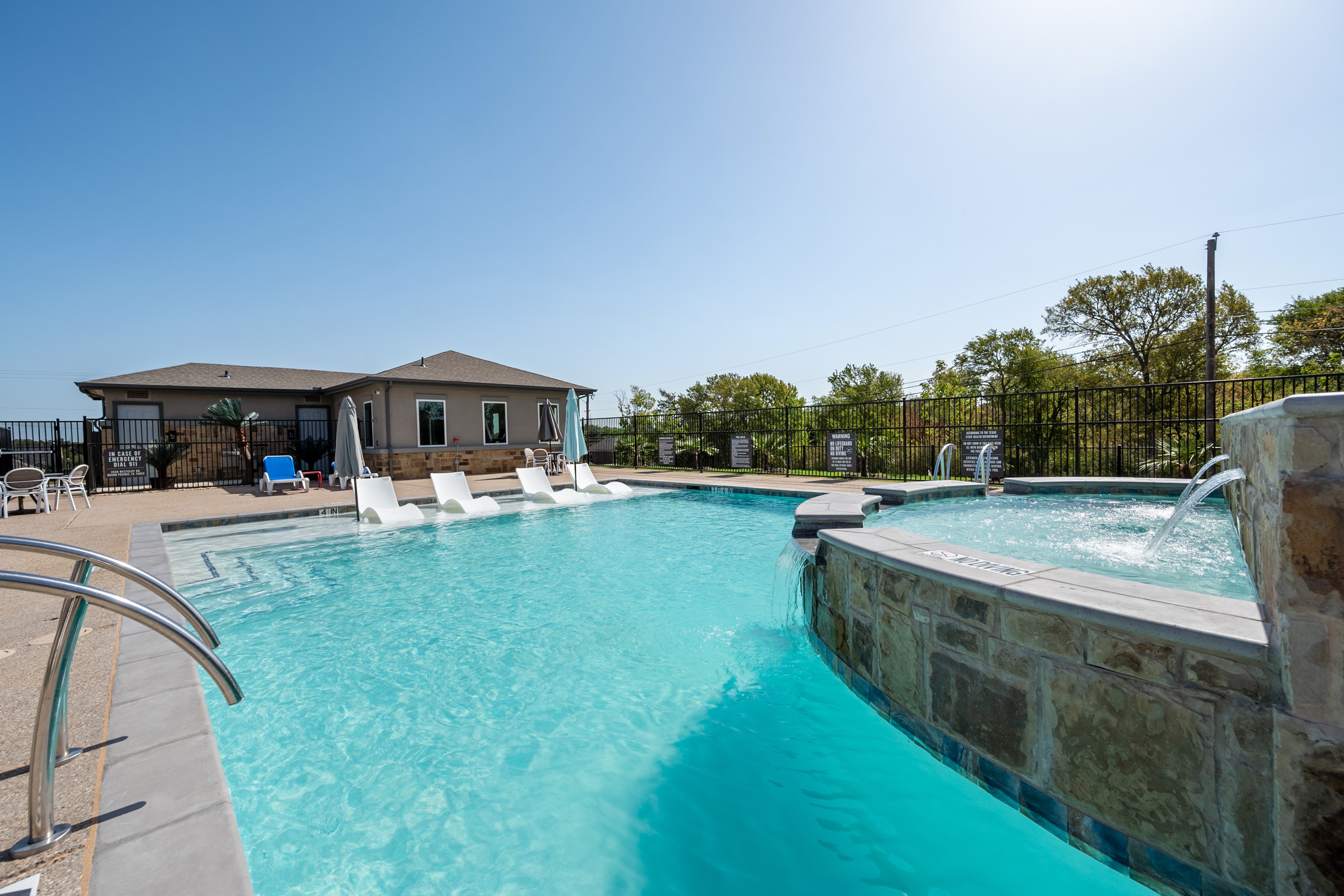 Pool area