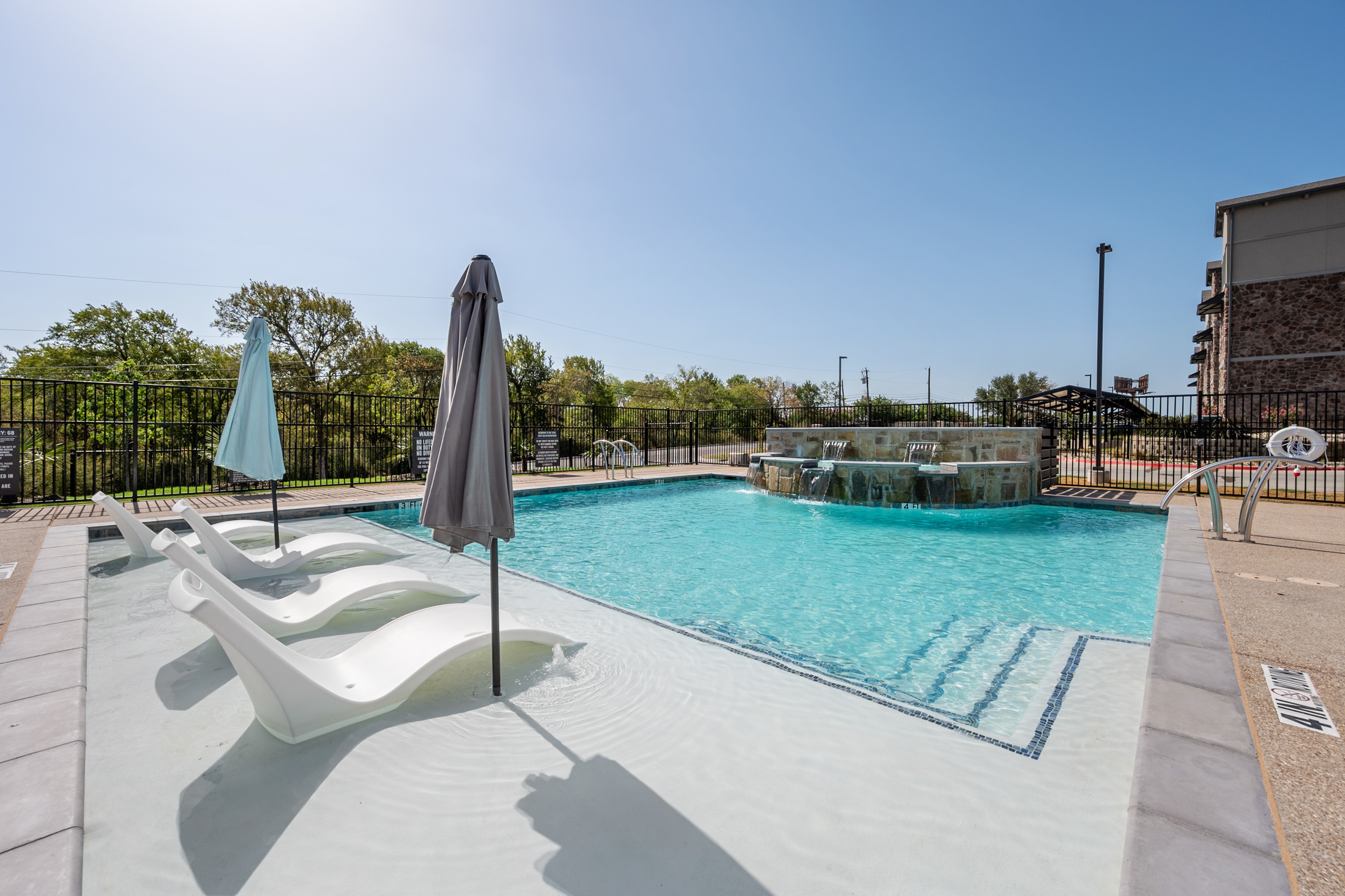 Pool area