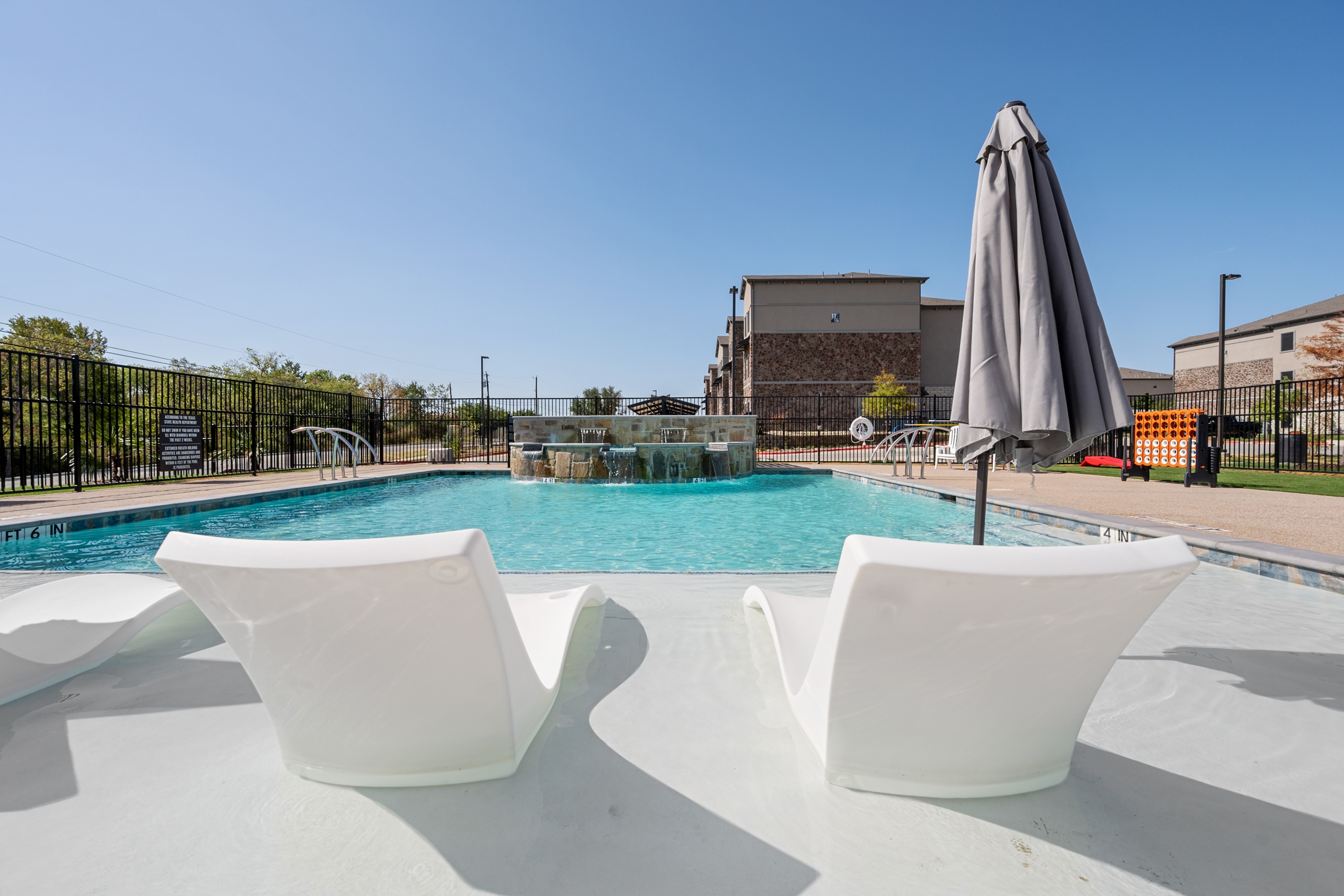 Pool area