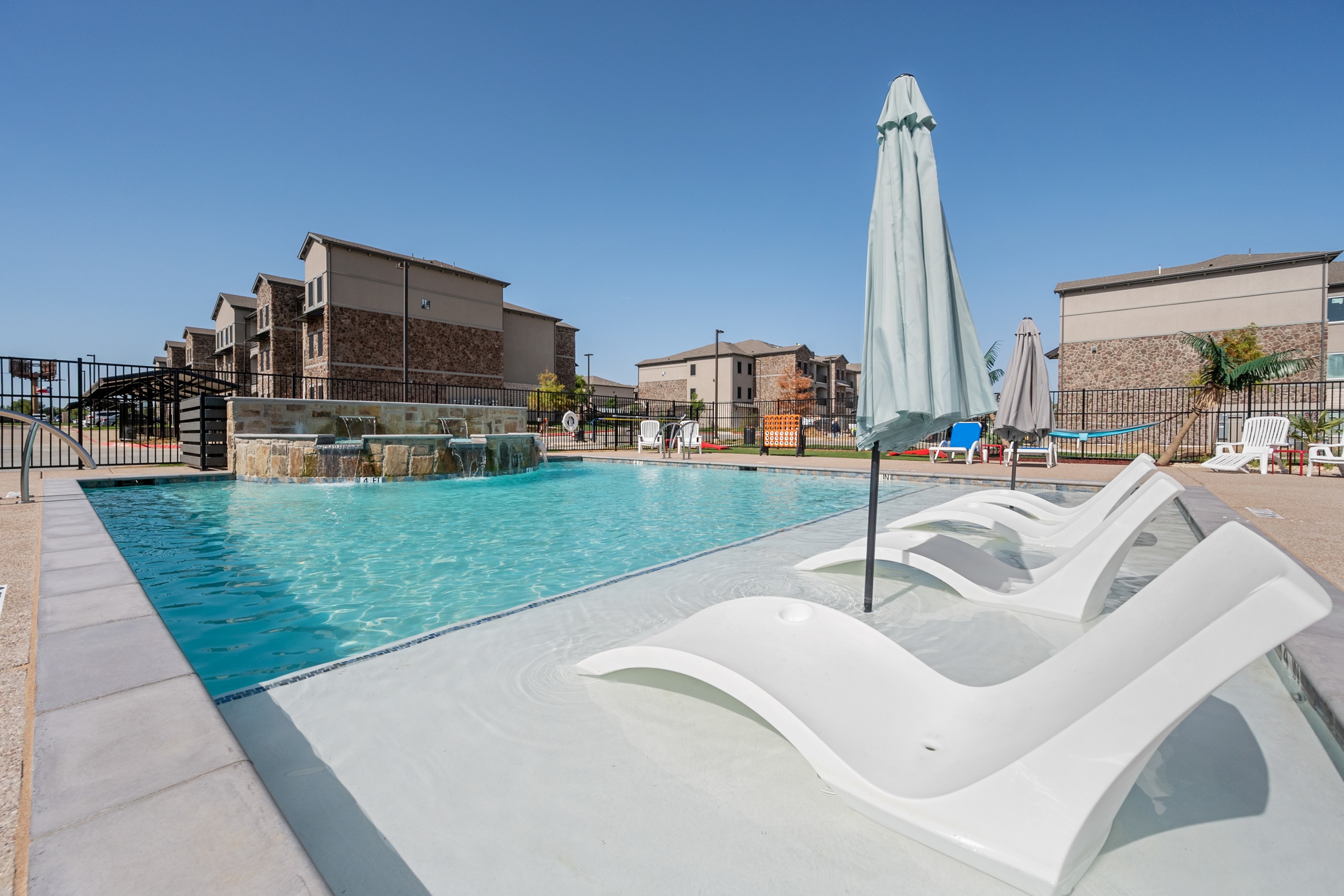 Pool area