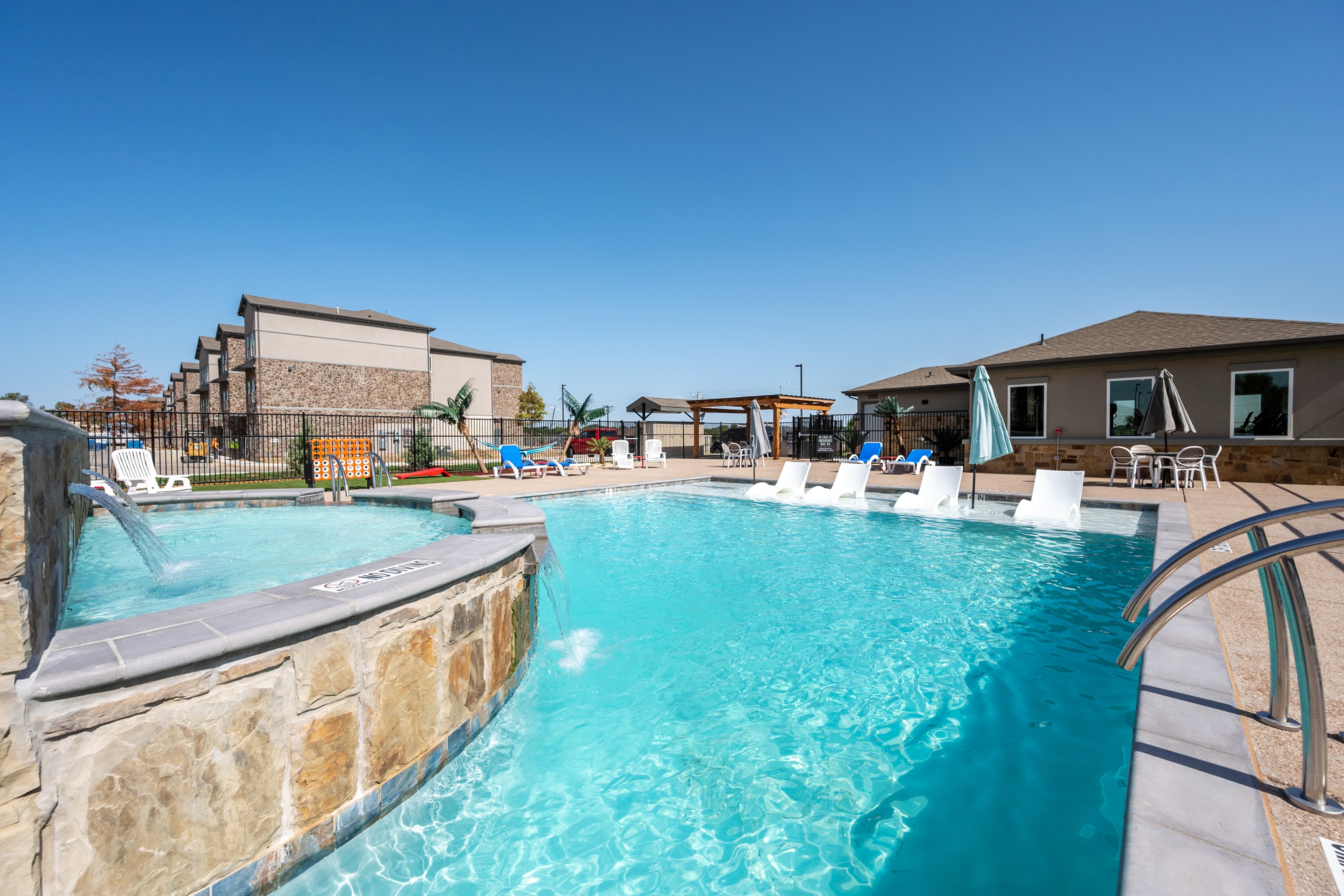 Pool area