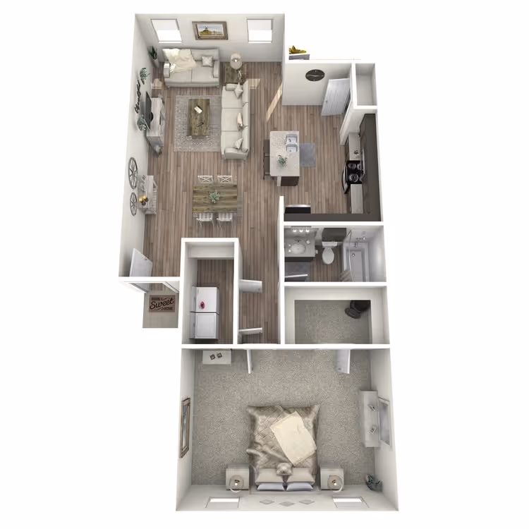 Monarch floor plan layout