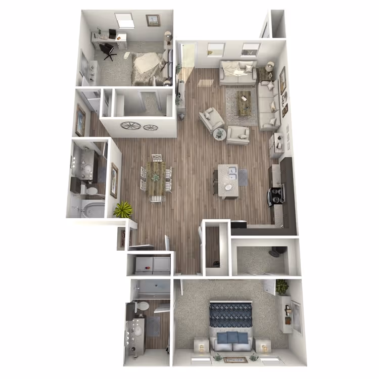 Azure floor plan layout