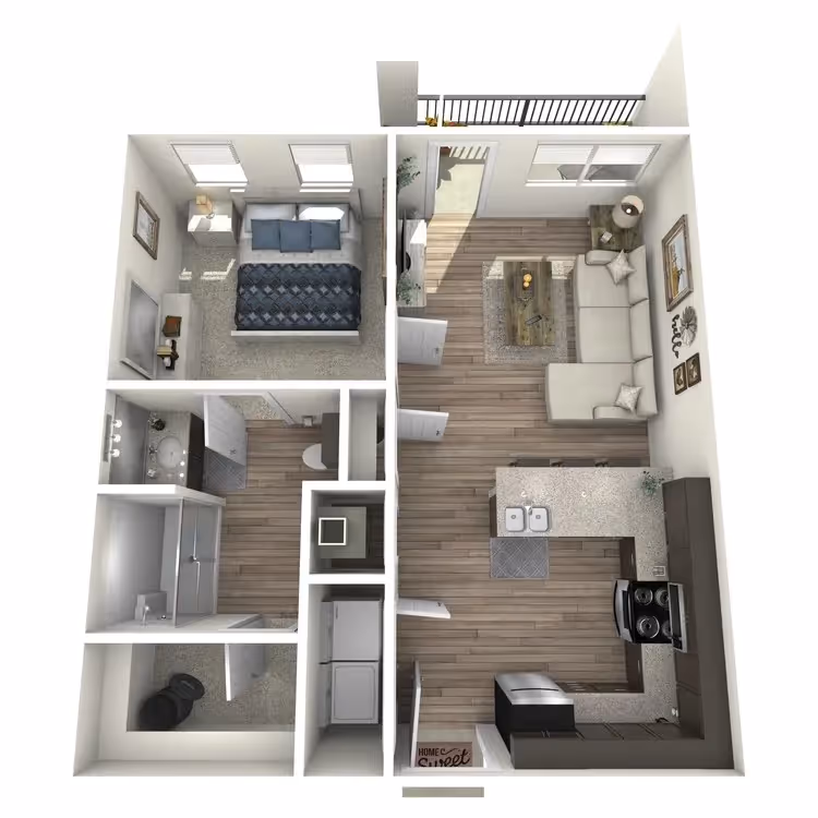 Memphis floor plan layout