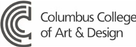 Columbus College of Art & Design logo with stylized concentric letter C shapes.
