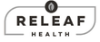 Releaf Health logo with a stylized design featuring a dot above the letter R.