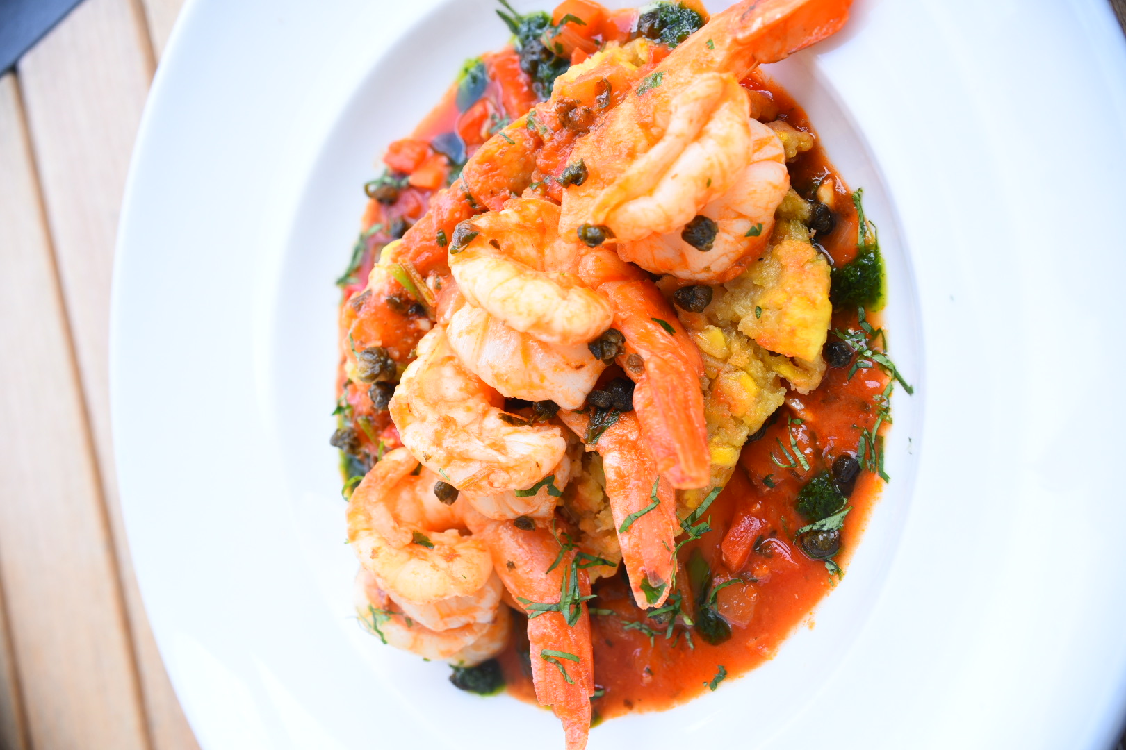 Mofongo De Camarones