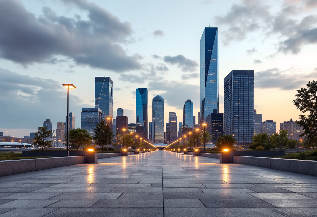 image of dynamic cityscape