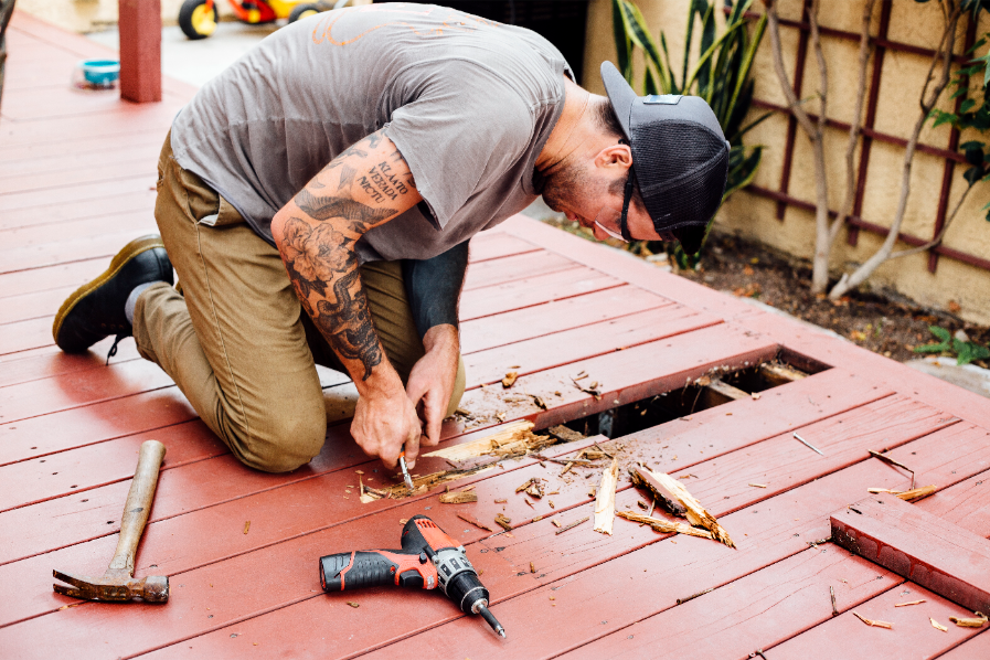 repair a deck | Opulands Landscape Design & Construction