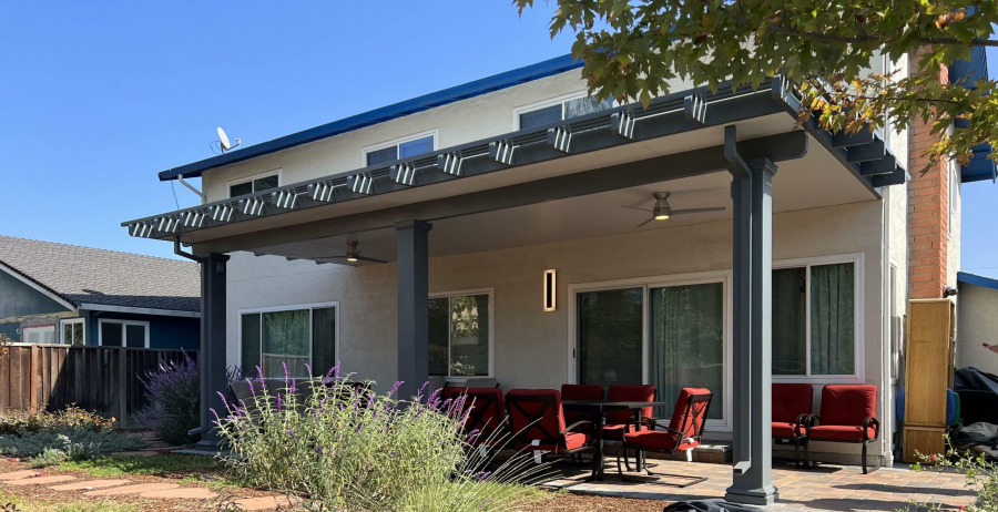 patio cover built by Opulands of the Bay Area