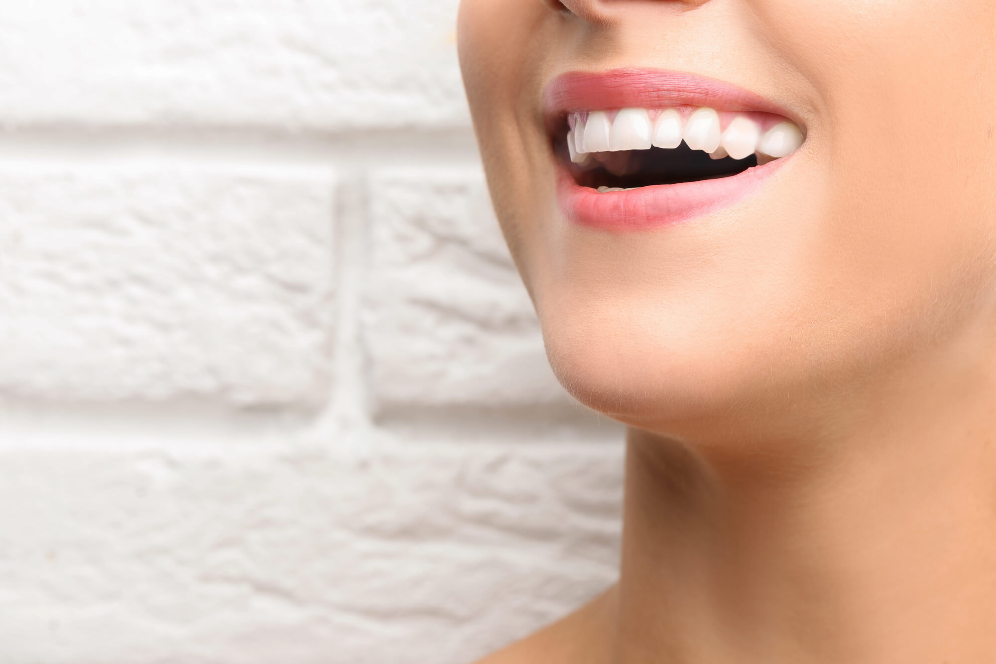 woman smiling 