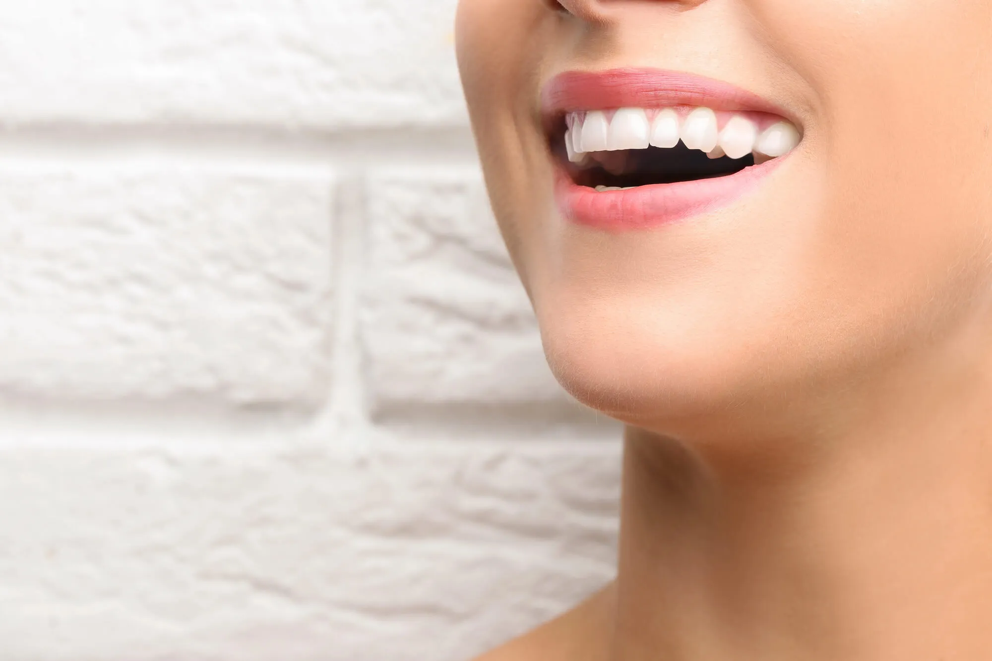 woman smiling 