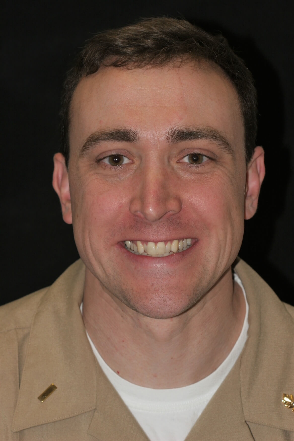man smiling