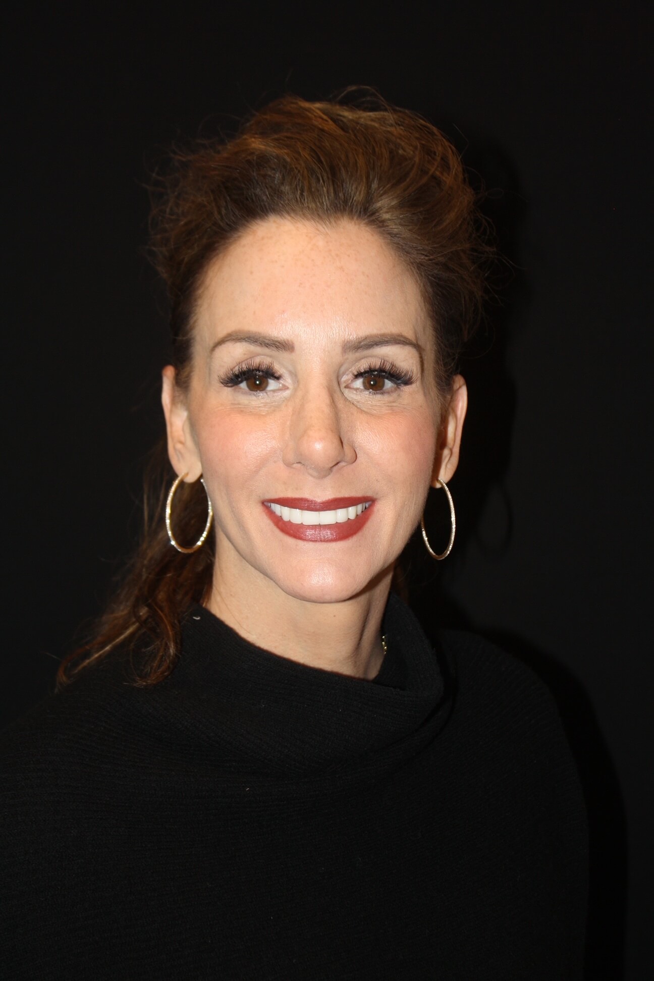 woman smiling