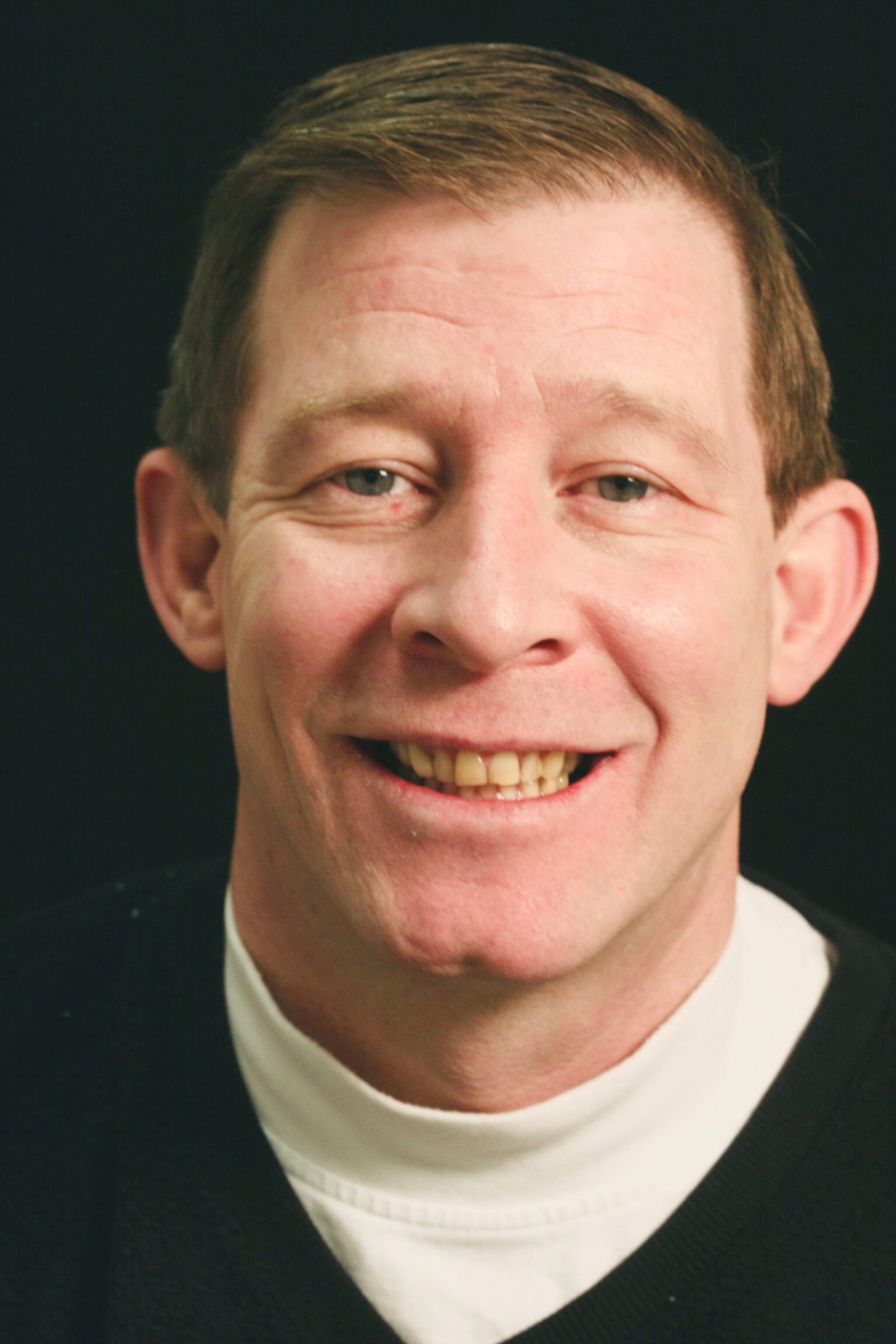 man smiling